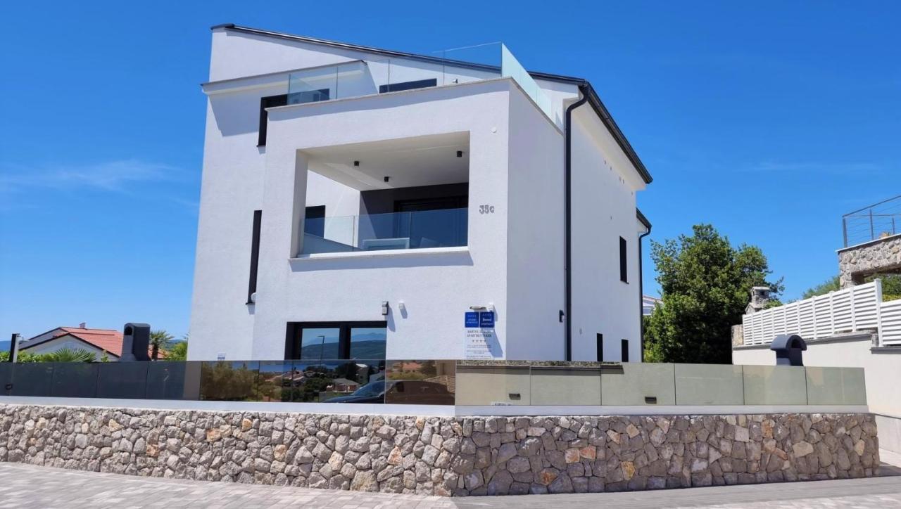Bartol Luxury Apartments Krk Croatia, With Own Hot Tub - Whirlpool Krk Town Exterior foto